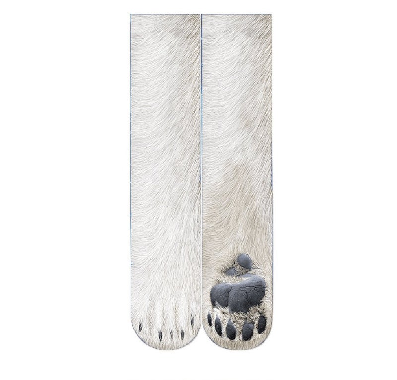 NDLBS Funny Gifts Crazy Novelty 3D Animal Paw Socks - Gag Christmas Gifts & Stocking Stuffers for Adults, Women, Men & Teens - Image 1